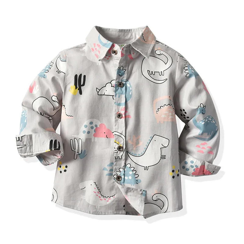 2 Pieces Set Baby Kid Boys Birthday Party Cartoon Bow Print Shirts And Solid Color Jumpsuits Wholesale2 Pieces Set Baby Kid Boys Birthday Party Cartoon Bow Print Shirts And Solid Color Jumpsuits Wholesale 211109306