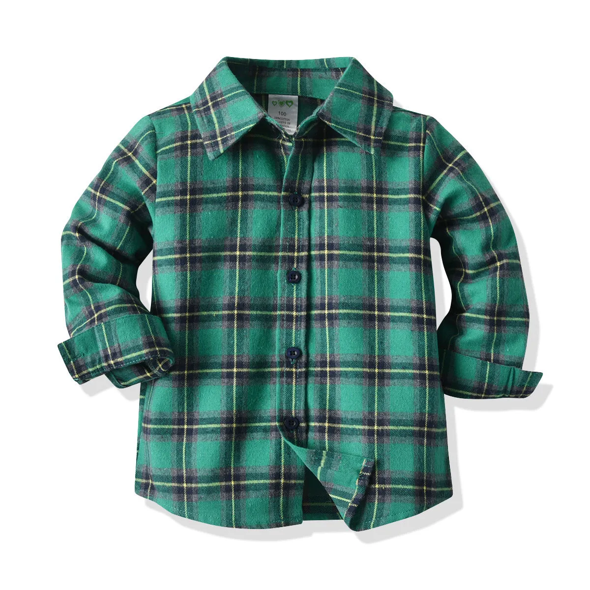 2 Pieces Set Baby Kid Boys Dressy Birthday Party Checked Bow Shirts And Solid Color Jeans Wholesale 211109680