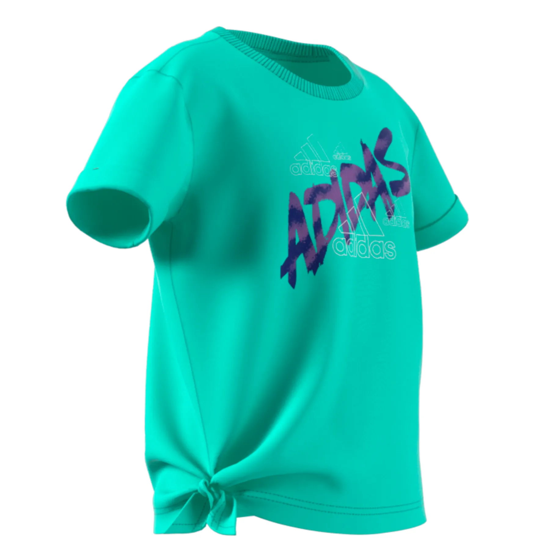 Adidas Sportwear G D KNOT Tennis Shirt - Easy Green