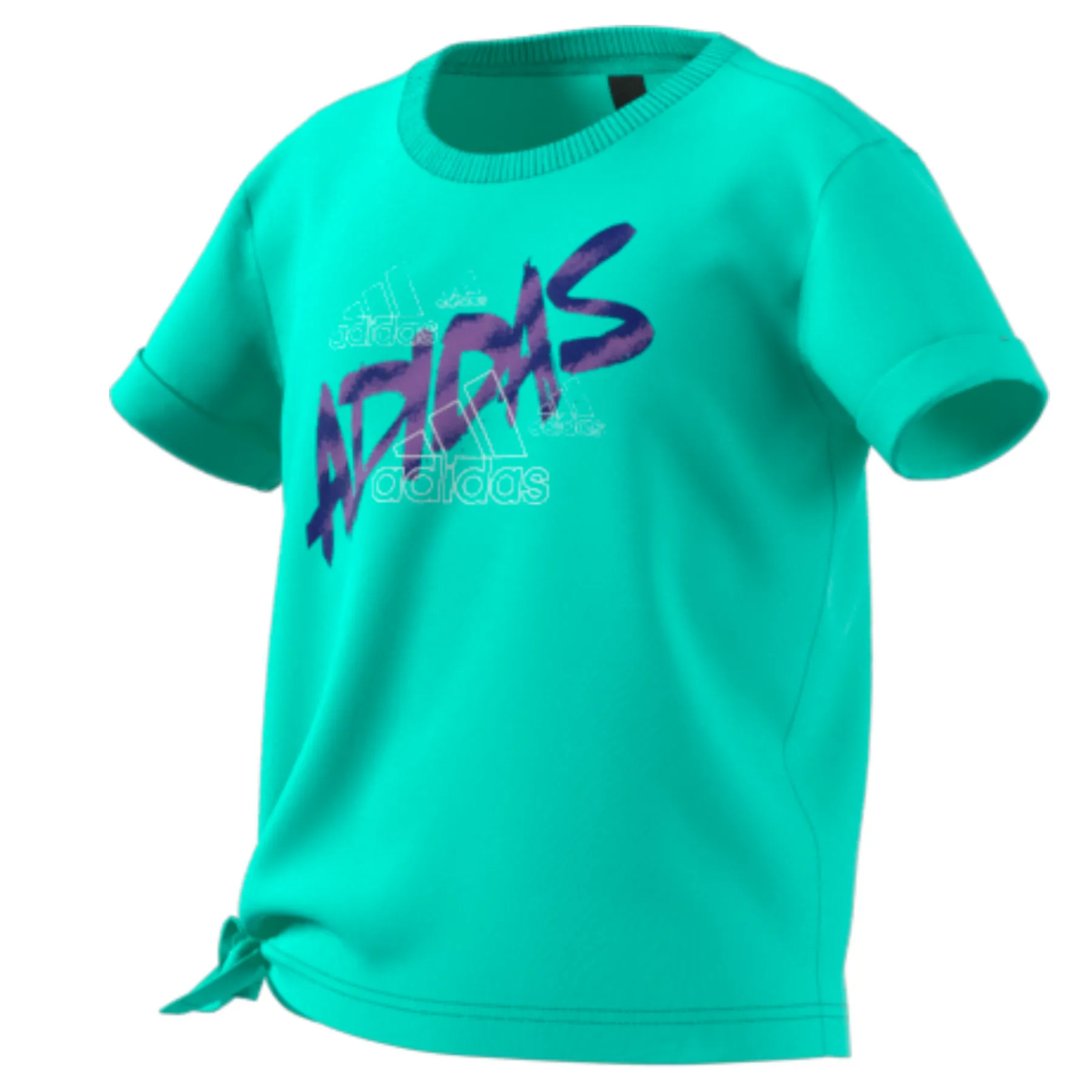 Adidas Sportwear G D KNOT Tennis Shirt - Easy Green