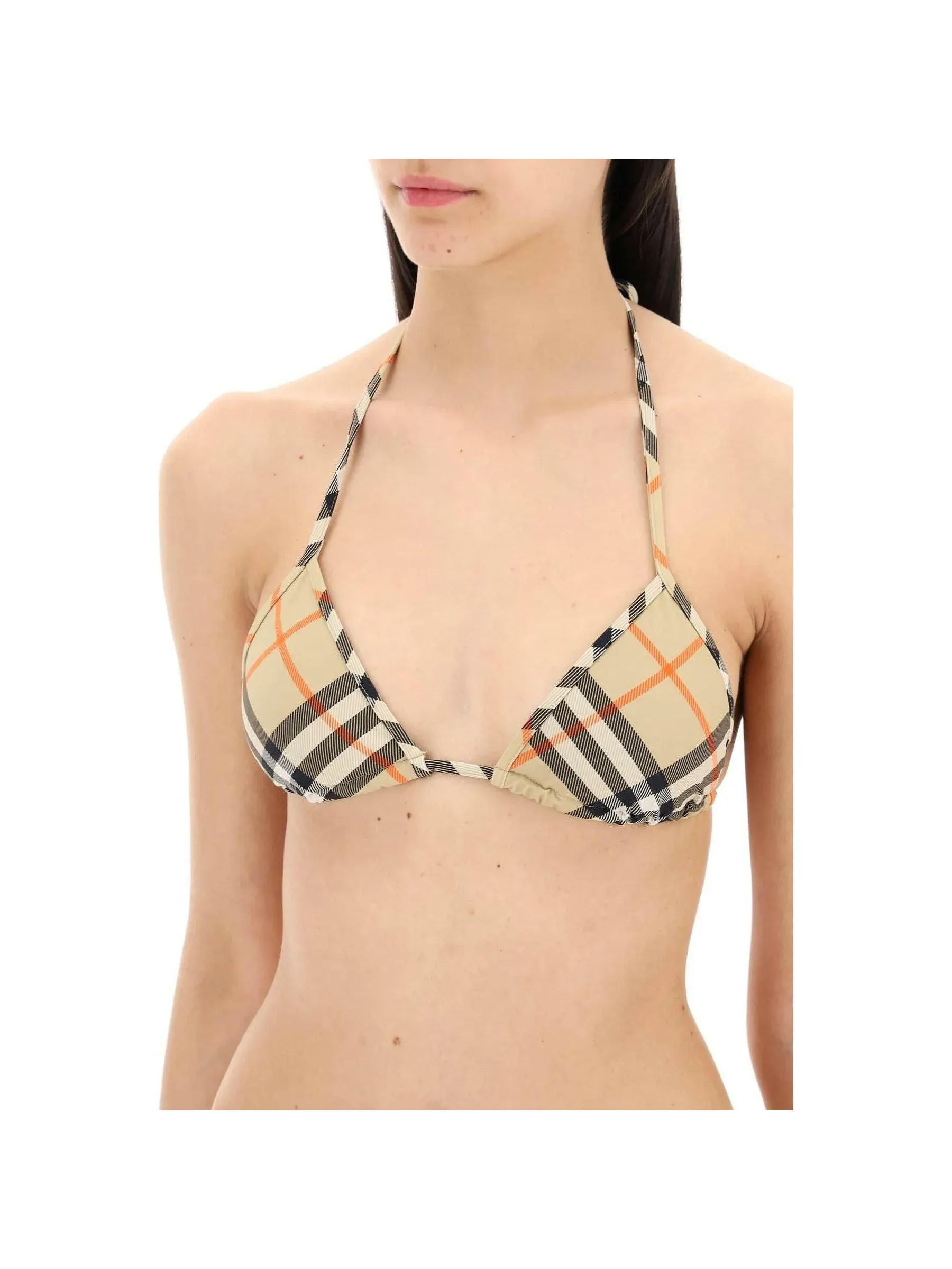 Archive Check Swim Top