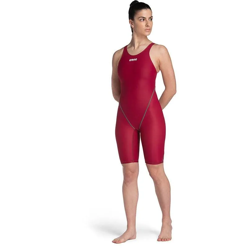 Arena Womens St Next Open Back | Deep Red