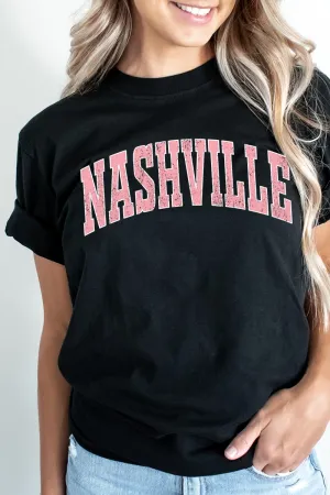 Athletic Varsity Nashville Short Sleeve Relaxed Fit T-Shirt