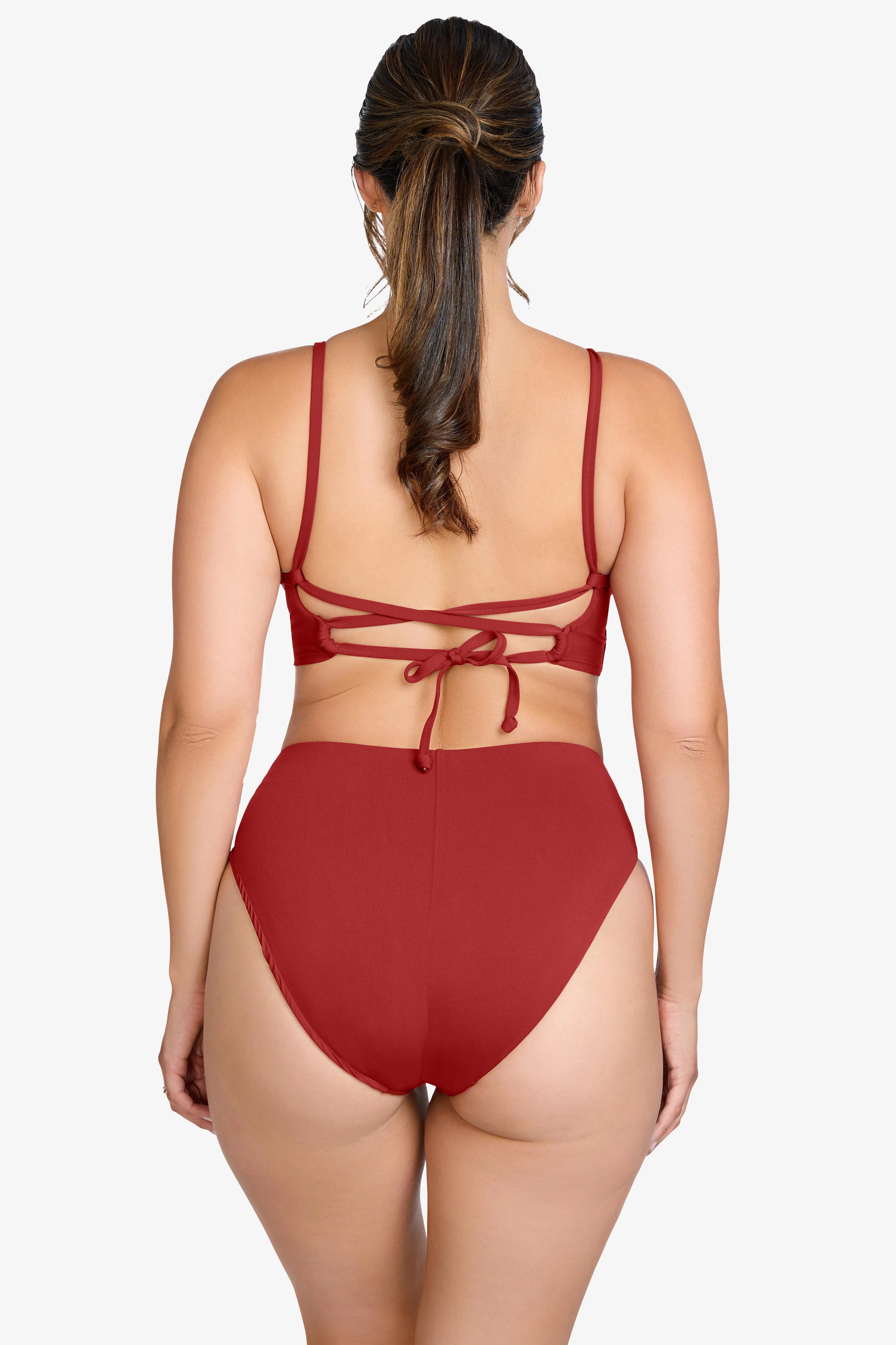AVA D-CUP TWIST CAMI BIKINI TOP