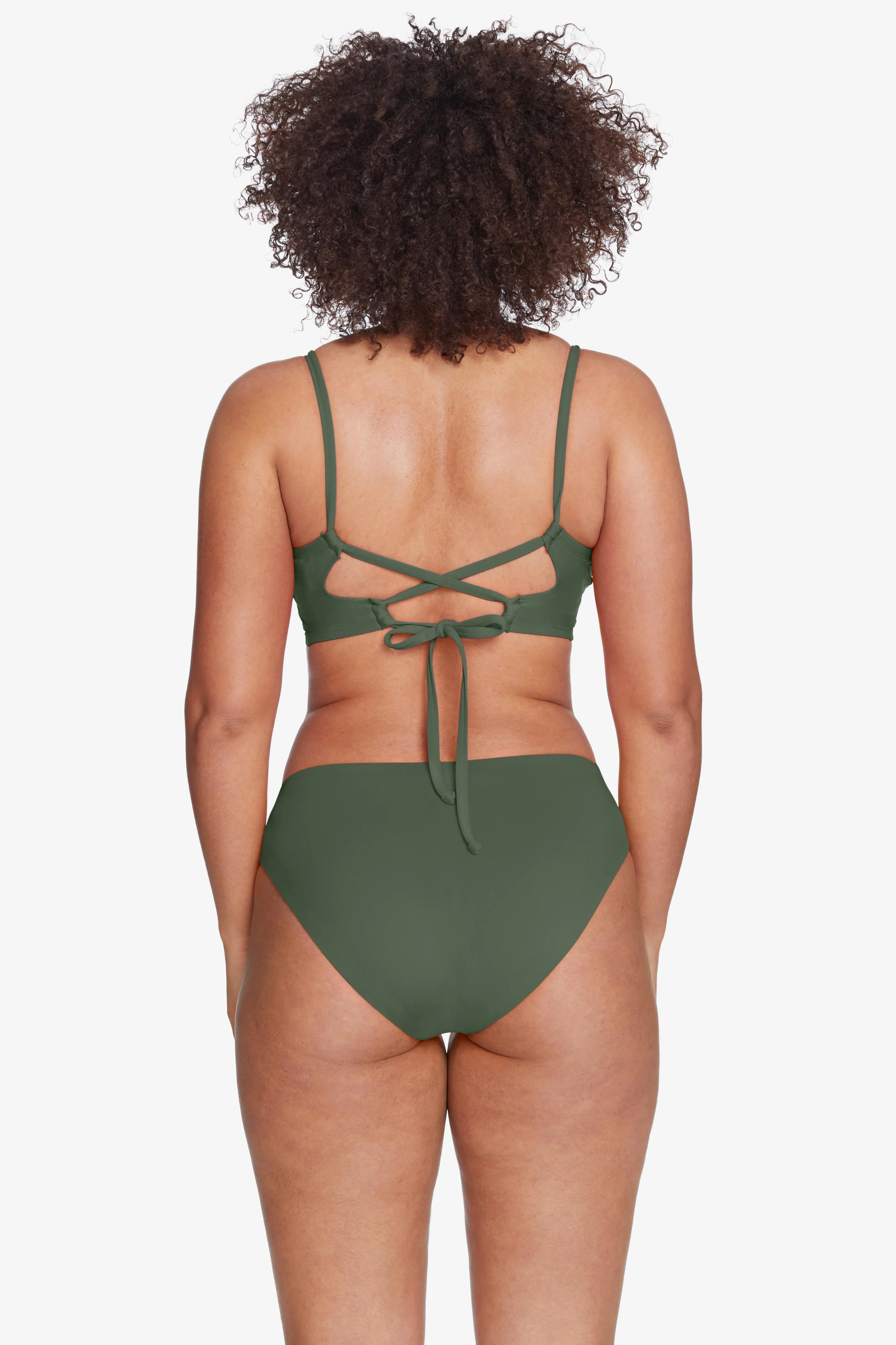 AVA D-CUP TWIST CAMI BIKINI TOP