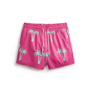 BEACH PALM TREE SWIM TRUNKS