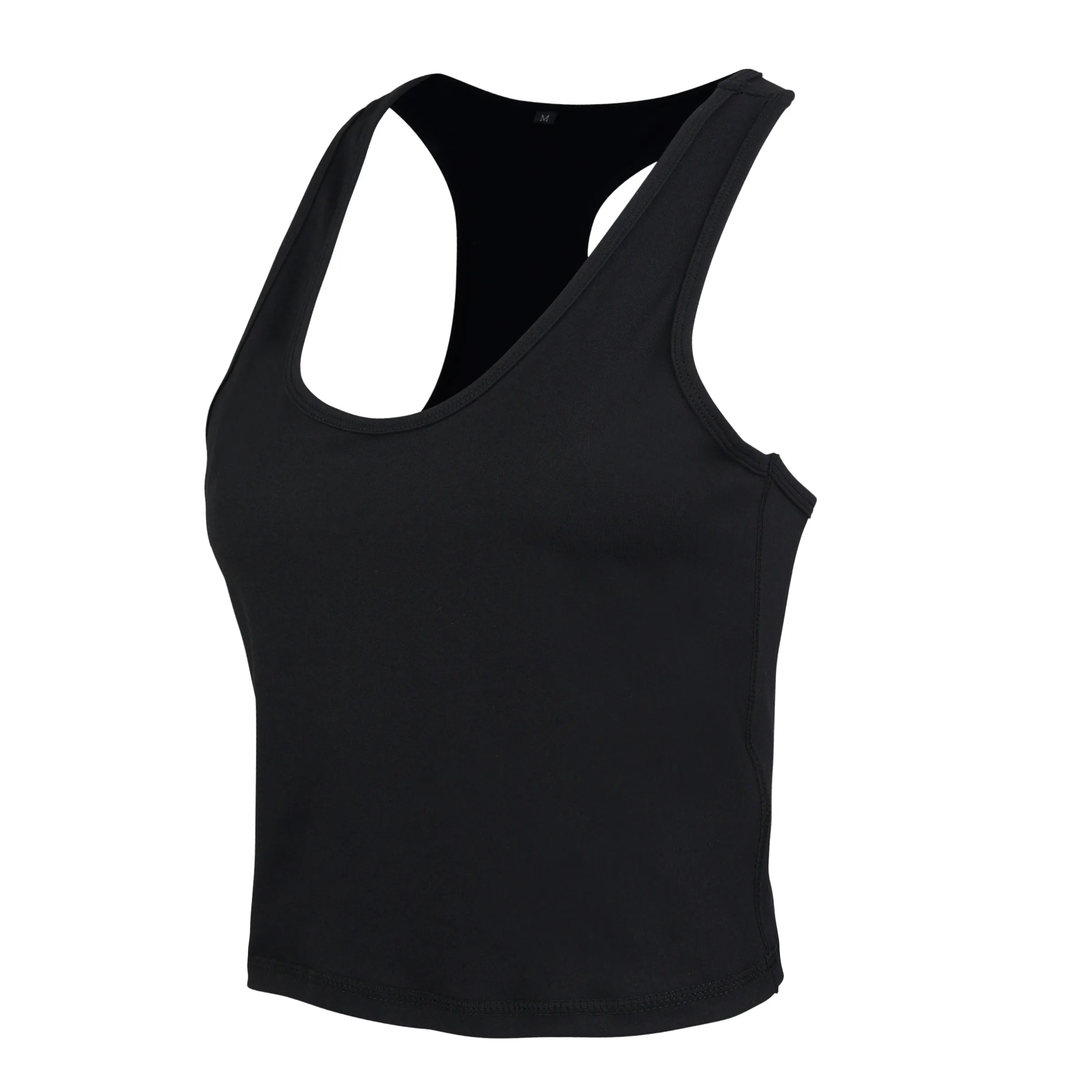 Black Gia Racer Tank Top