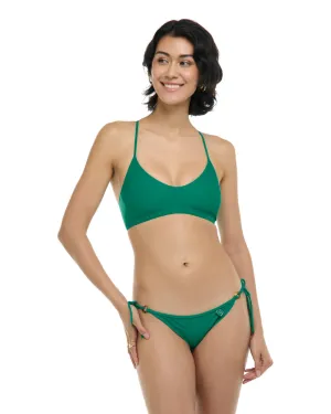 Body Glove Smoothies Ruth Fixed Triangle Swim Top - VIRIDIAN