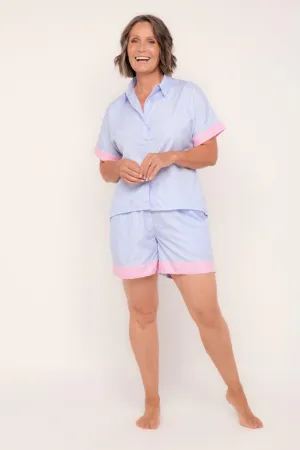 Breezy Pyjama Shorts in Sunny Day Stripes