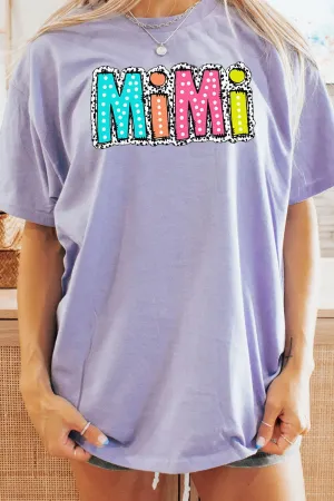Dalmatian Dots MiMi Short Sleeve Relaxed Fit T-Shirt