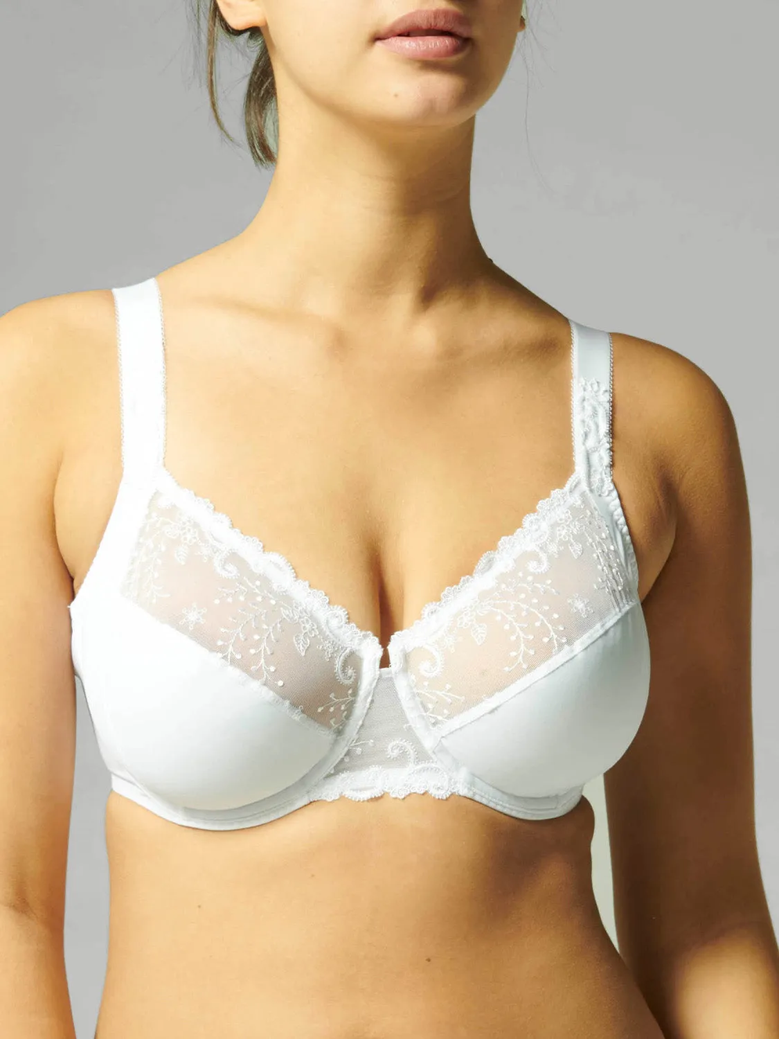 Delice Full Cup - White