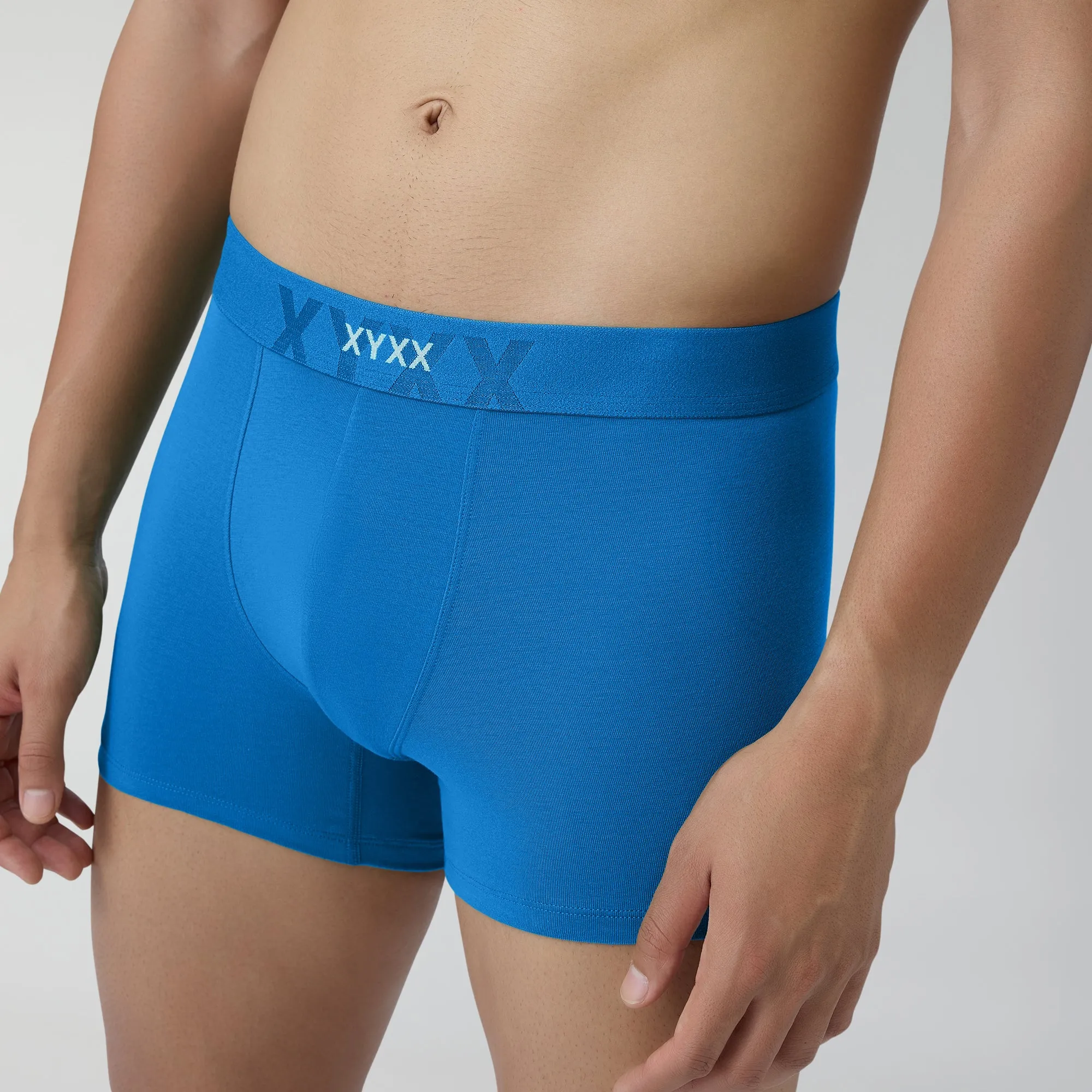 Element Cotton Stretch Trunks Pacific Blue