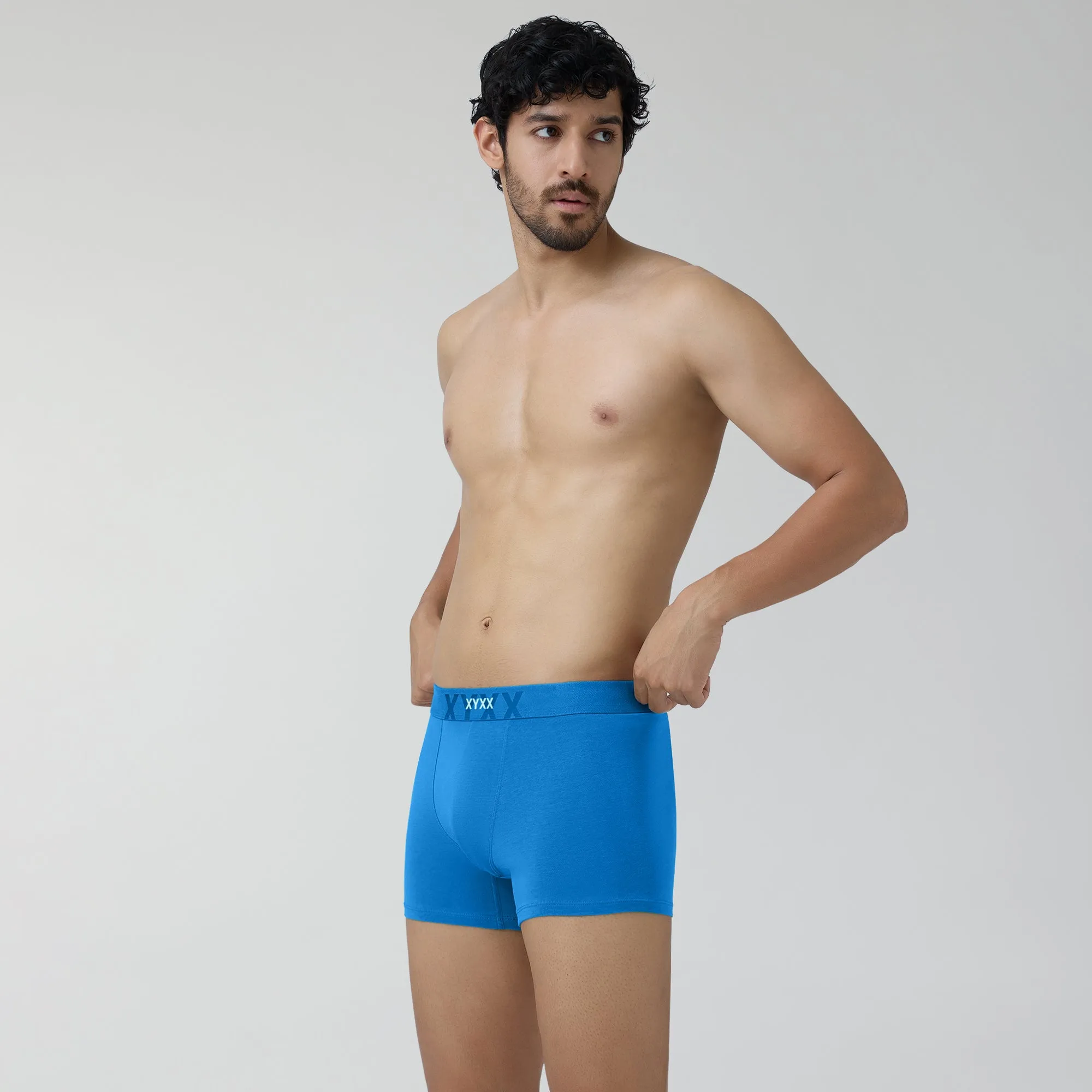 Element Cotton Stretch Trunks Pacific Blue