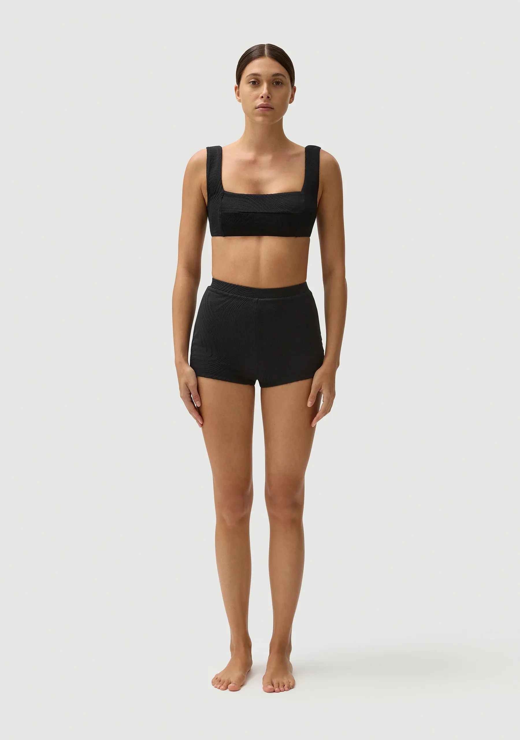 FRANCO BIKINI TOP - BLACK