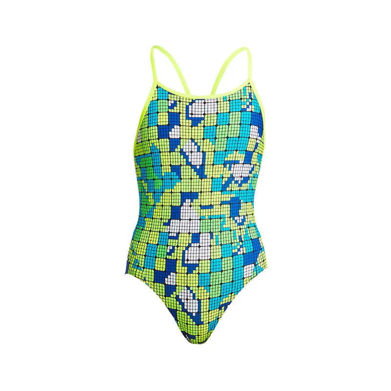 Funkita - Glow Rider - Girls Diamond Back One Piece
