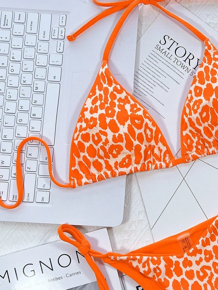 GFIT® Sexy Leopard Bikini Sets