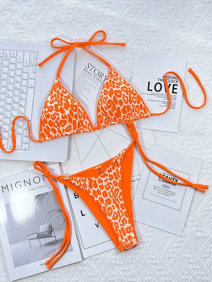 GFIT® Sexy Leopard Bikini Sets