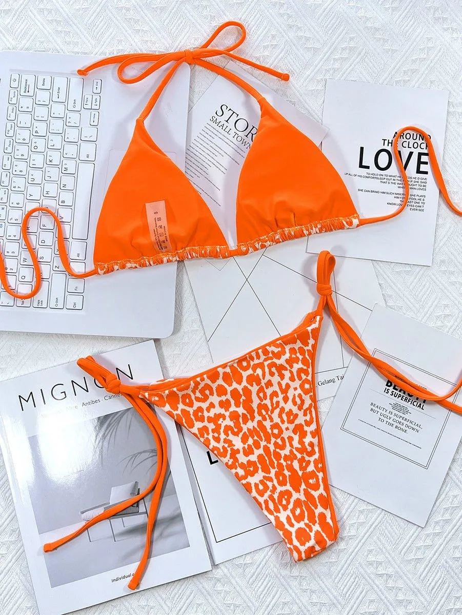 GFIT® Sexy Leopard Bikini Sets
