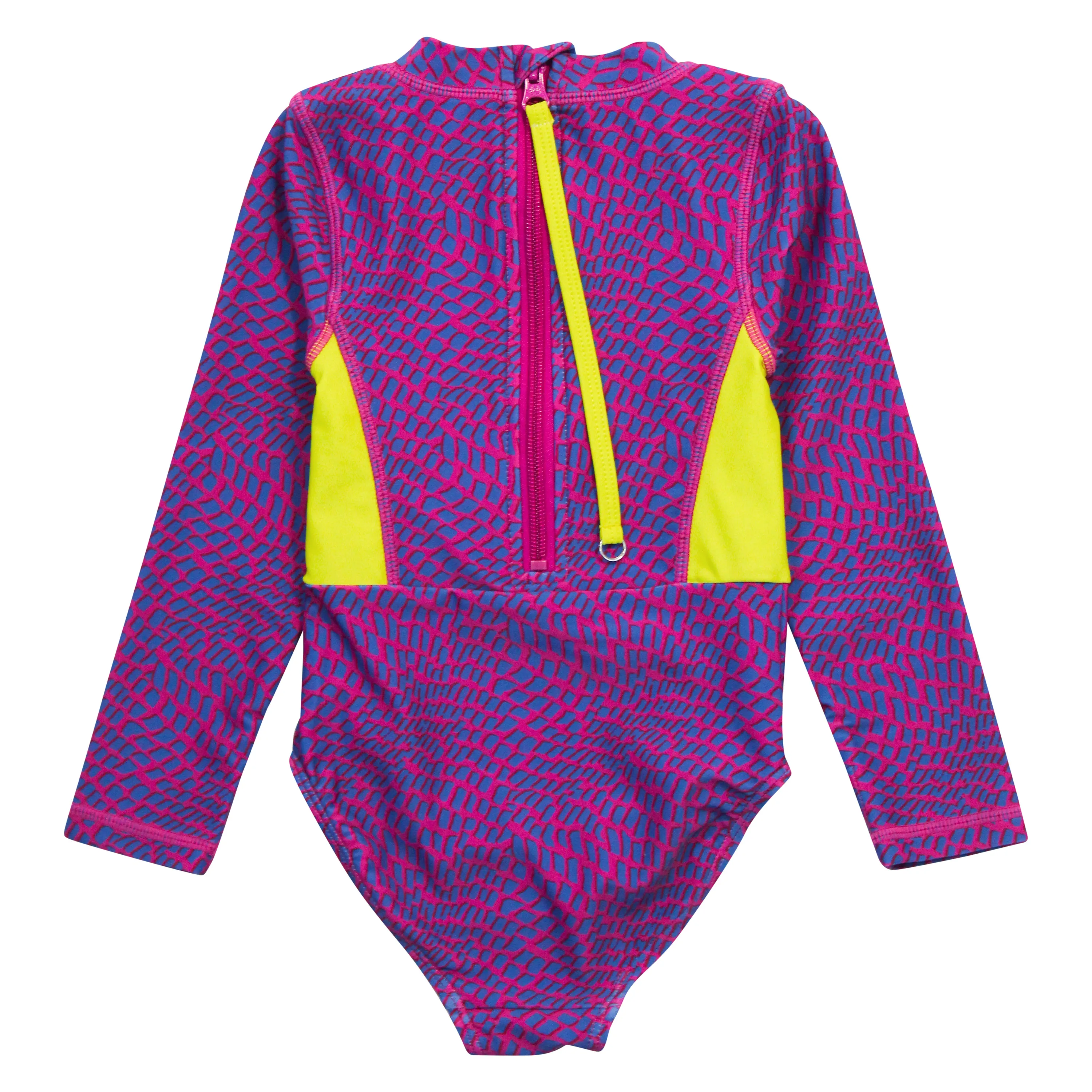 Girls Long Sleeve Surf Suit (One Piece Bodysuit) | "In Disguise"
