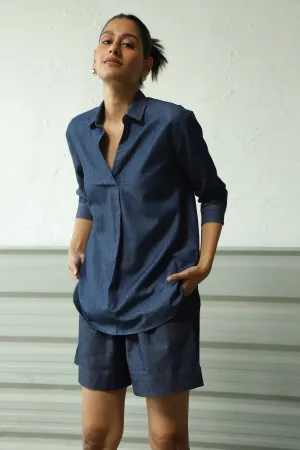 Grace Denim Top