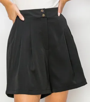 High Waist Bermuda Short