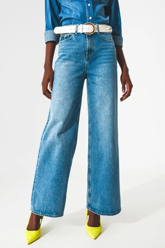 In Motion Extra Wide Leg Denim