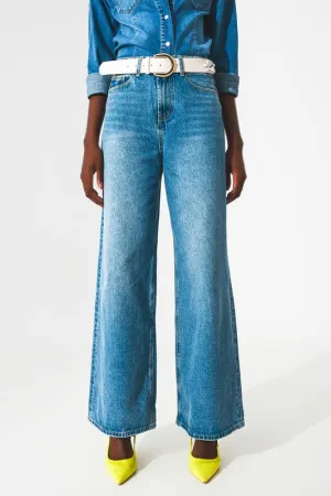In Motion Extra Wide Leg Denim