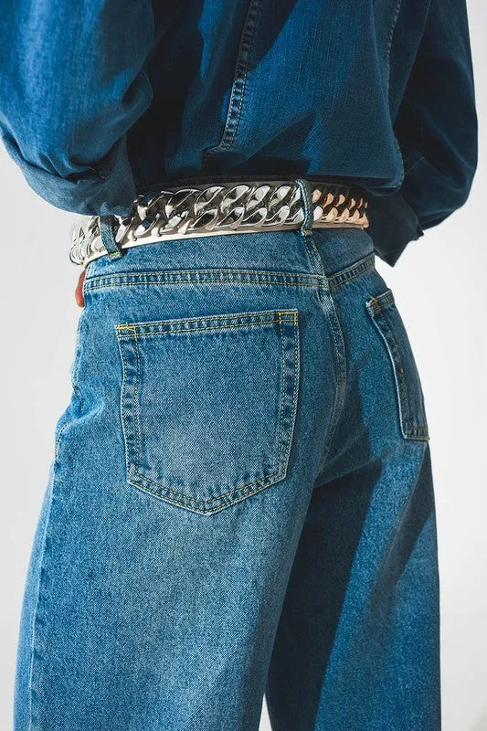 In Motion Extra Wide Leg Denim