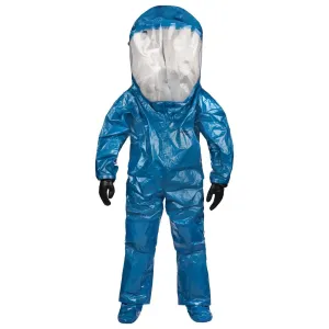 INT650WB-M Lakeland Suit Interceptor®, Chemical, Wide-Vision, Blue