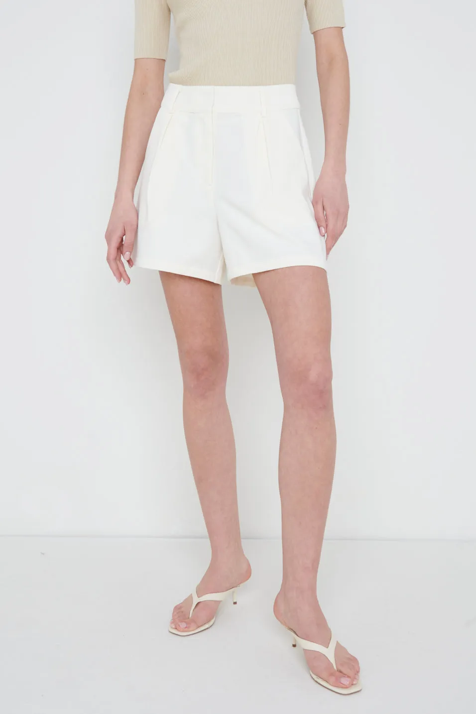 Jordan A-Line Shorts - Cream