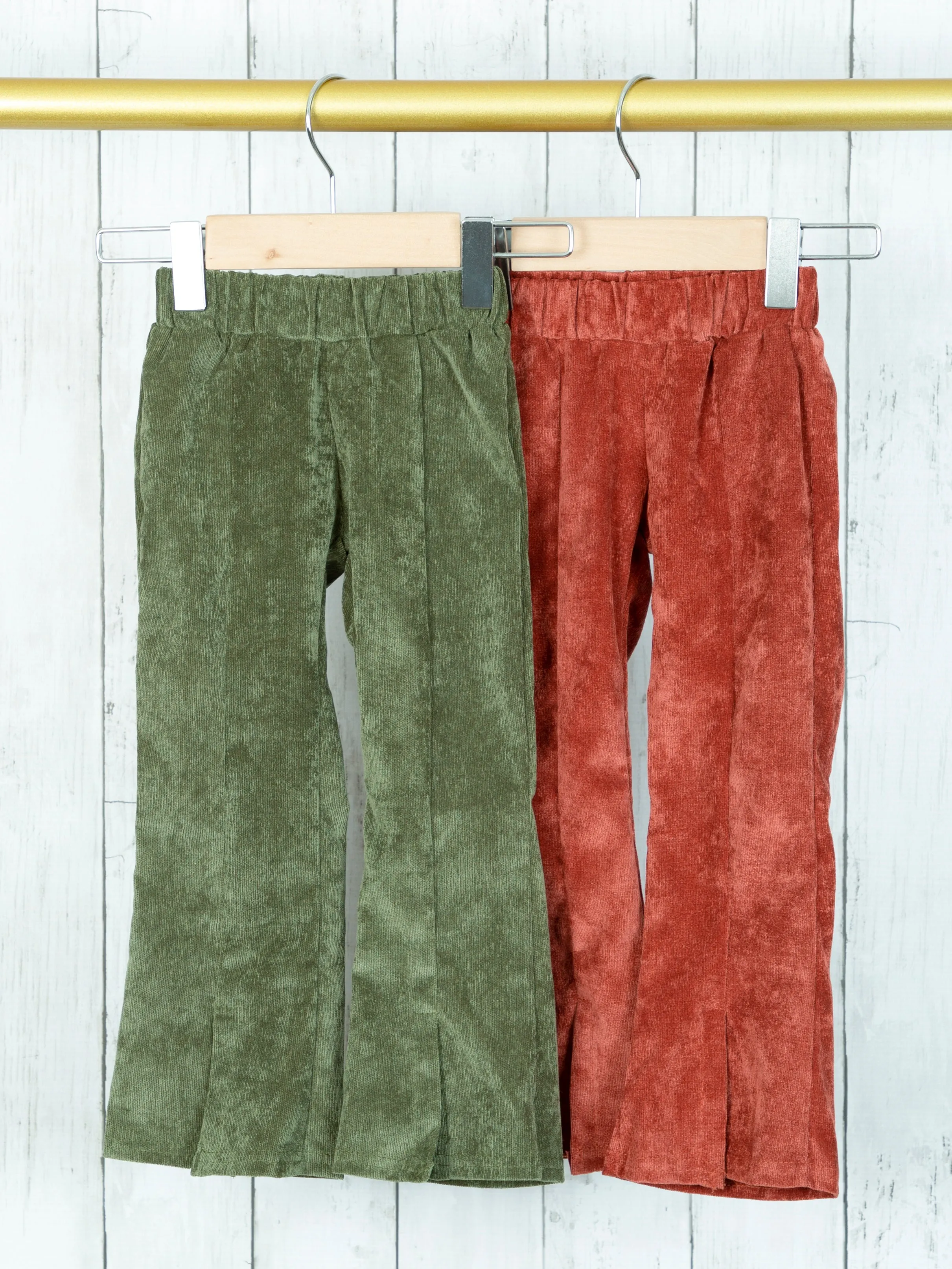 Juniper Suede Bell Bottoms