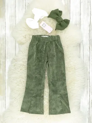 Juniper Suede Bell Bottoms