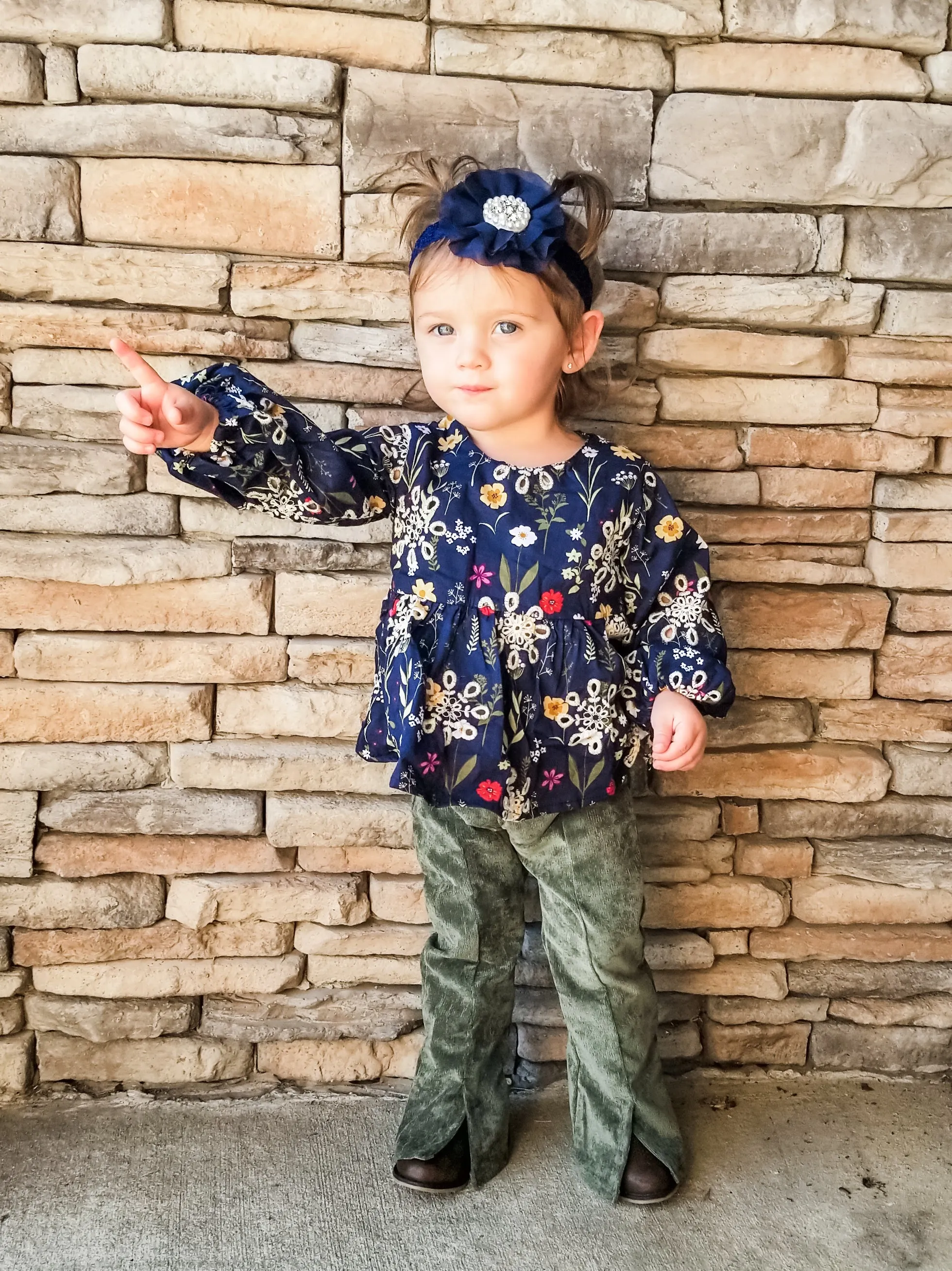 Juniper Suede Bell Bottoms
