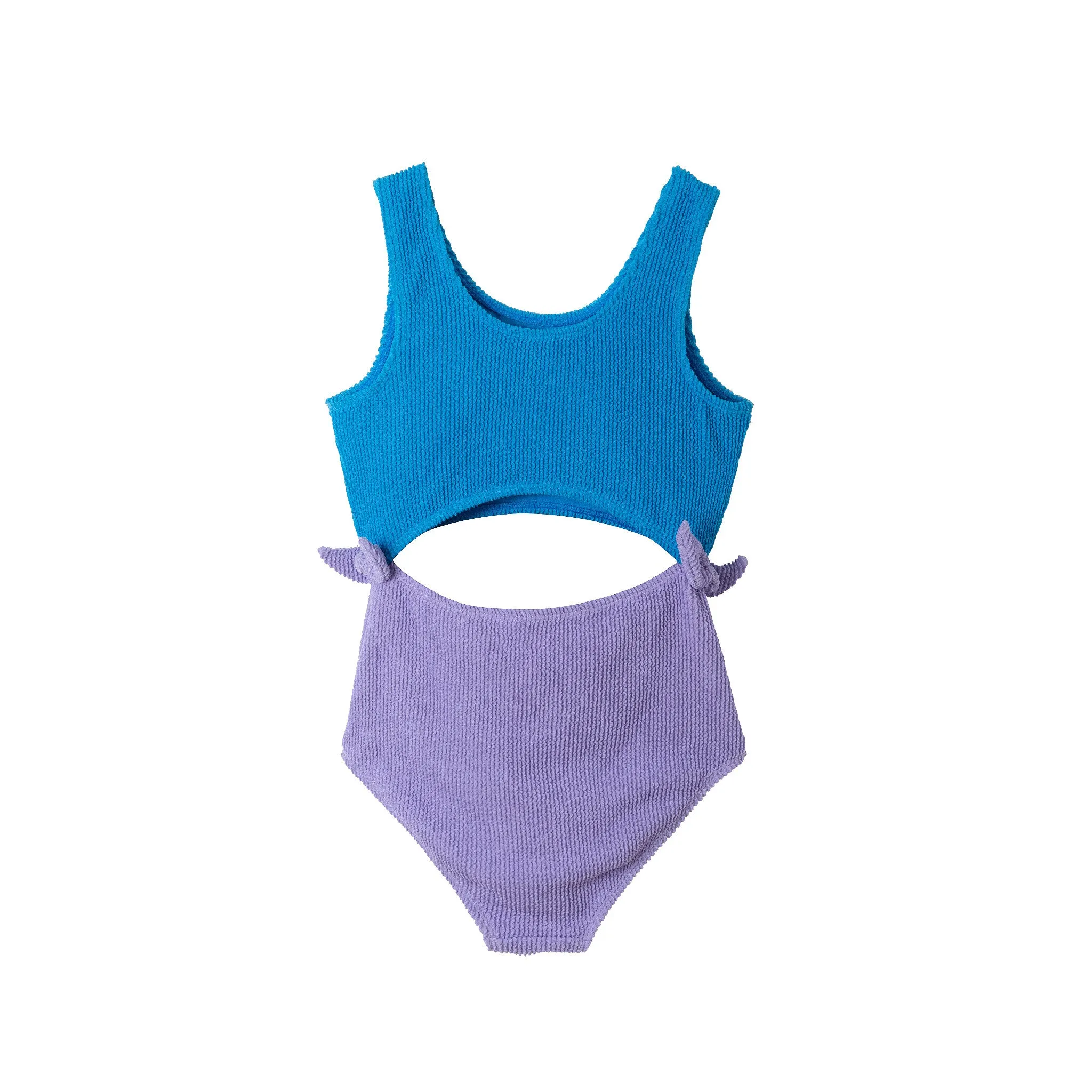 Kids (7-16) One Piece Swim Suit | Bright Blue