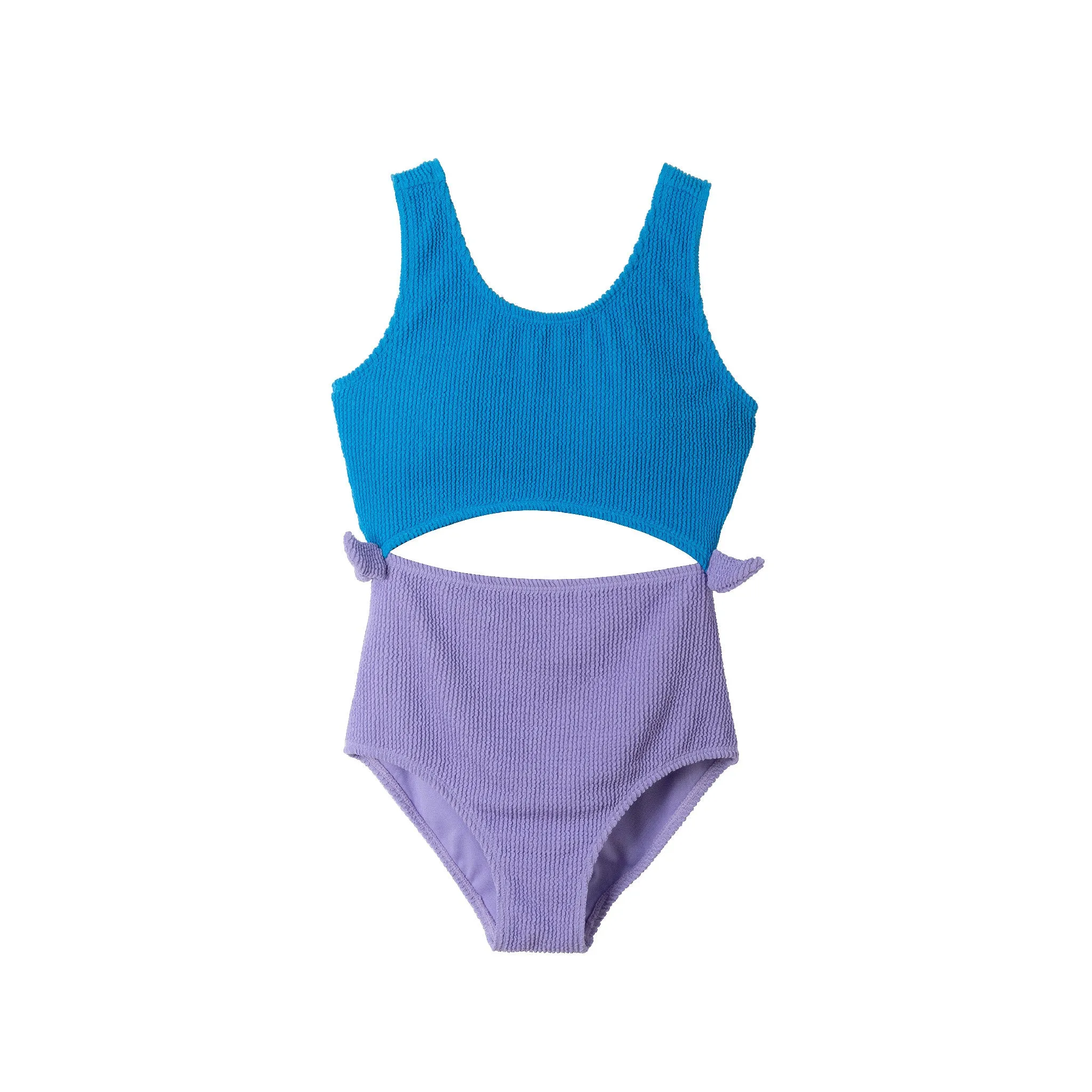Kids (7-16) One Piece Swim Suit | Bright Blue