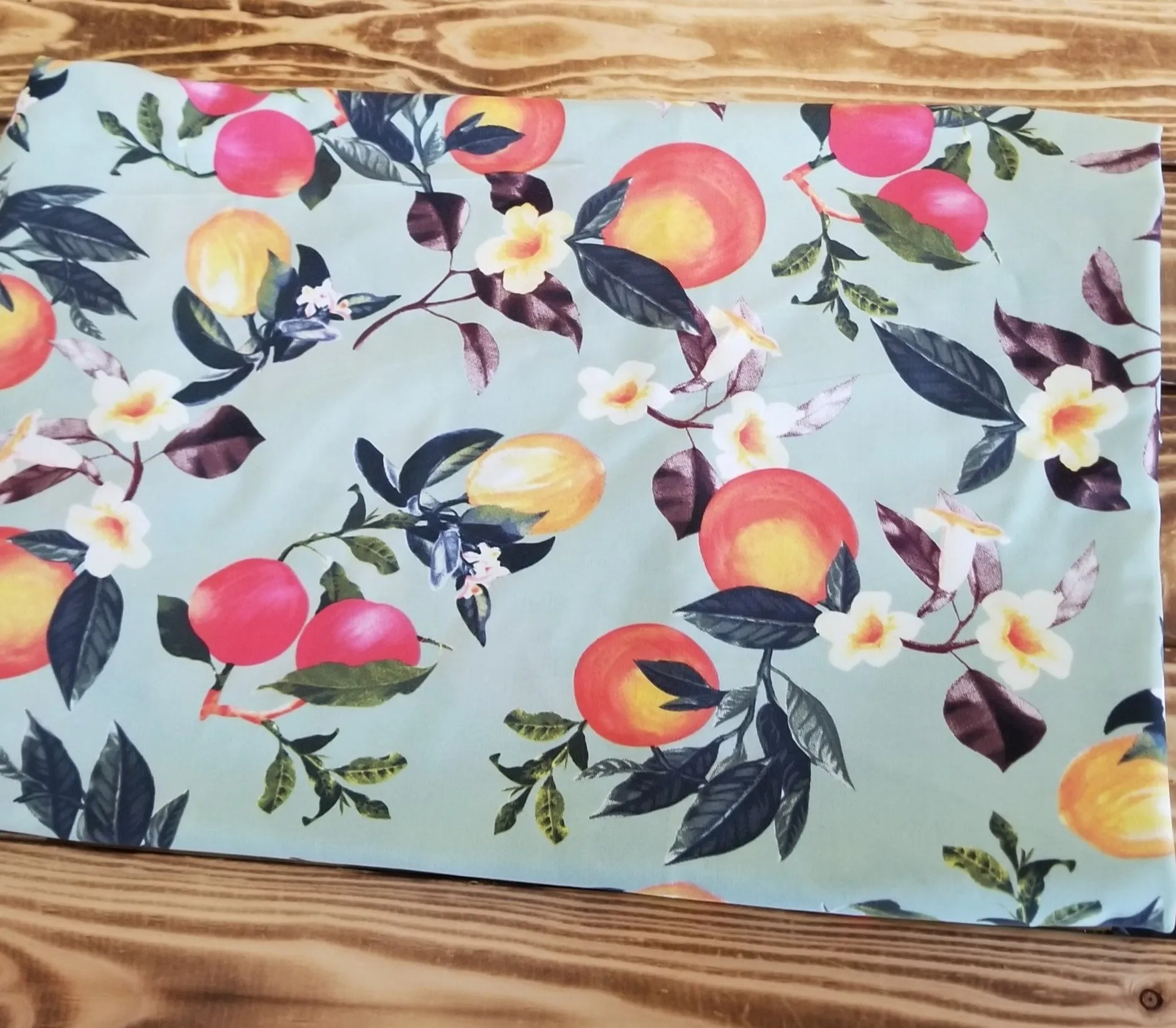 LA FInch 5 yard precut: 5 yards of Designer Deadstock Nylon Spandex Swim Performance Wear Peaches Knit