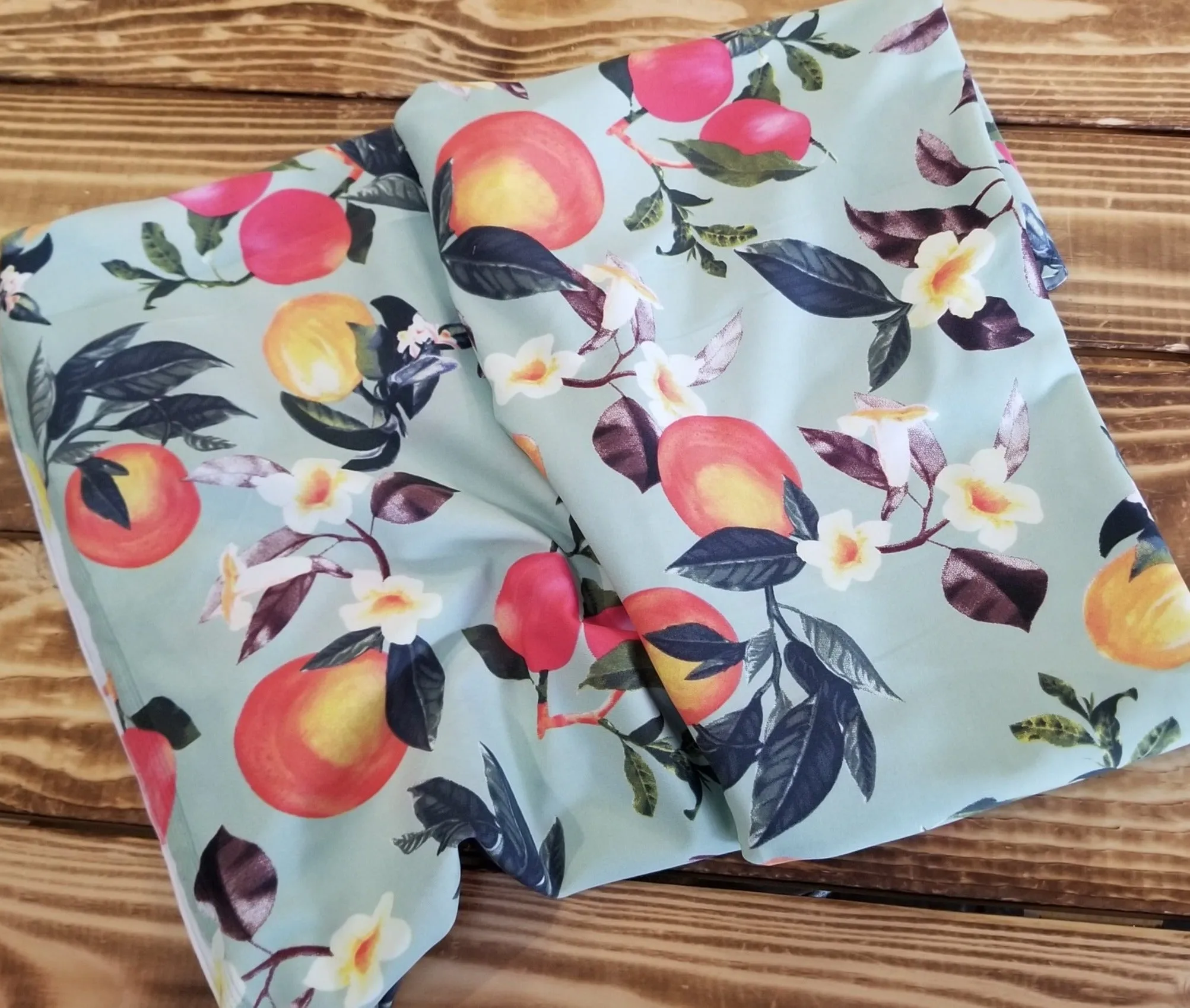 LA FInch 5 yard precut: 5 yards of Designer Deadstock Nylon Spandex Swim Performance Wear Peaches Knit