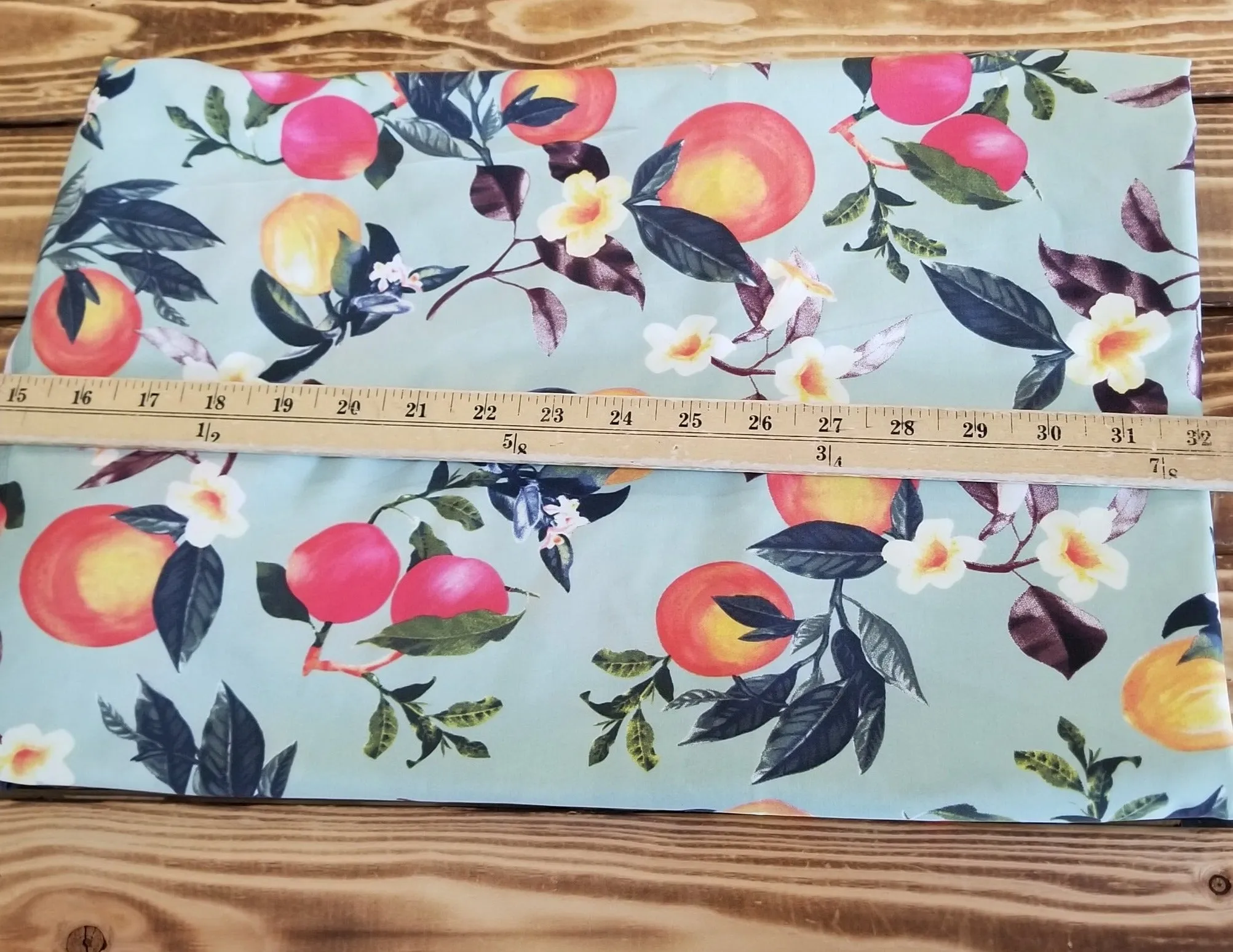 LA FInch 5 yard precut: 5 yards of Designer Deadstock Nylon Spandex Swim Performance Wear Peaches Knit