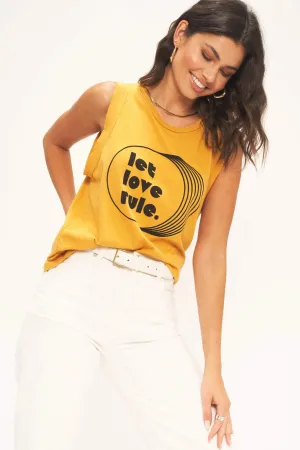 LET LOVE RULE TANK - GOLDEN SUN