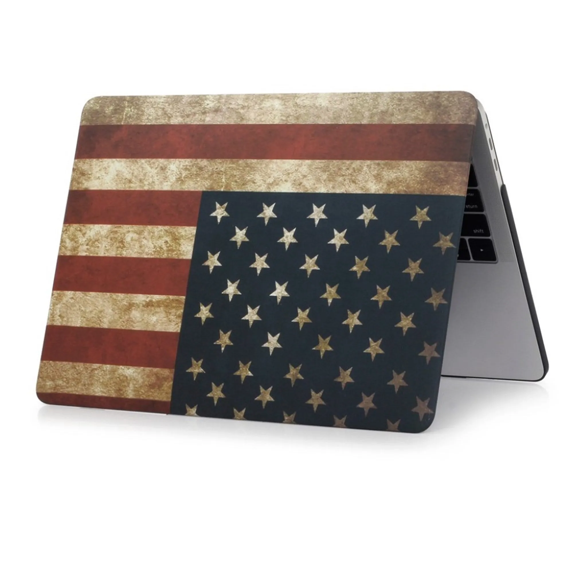 MacBook Pro 13 Touchbar pattern printing protective case - American Flag