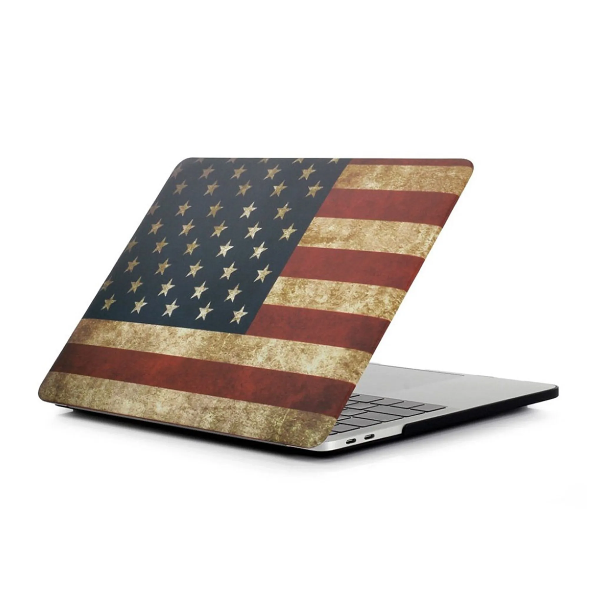 MacBook Pro 13 Touchbar pattern printing protective case - American Flag