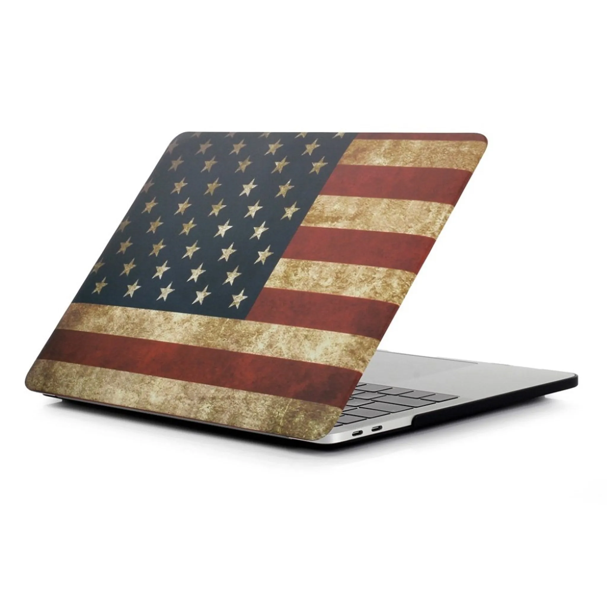 MacBook Pro 13 Touchbar pattern printing protective case - American Flag