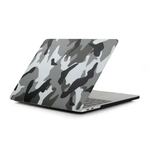 MacBook Pro 13 Touchbar pattern printing protective case - Camouflage Pattern / Grey