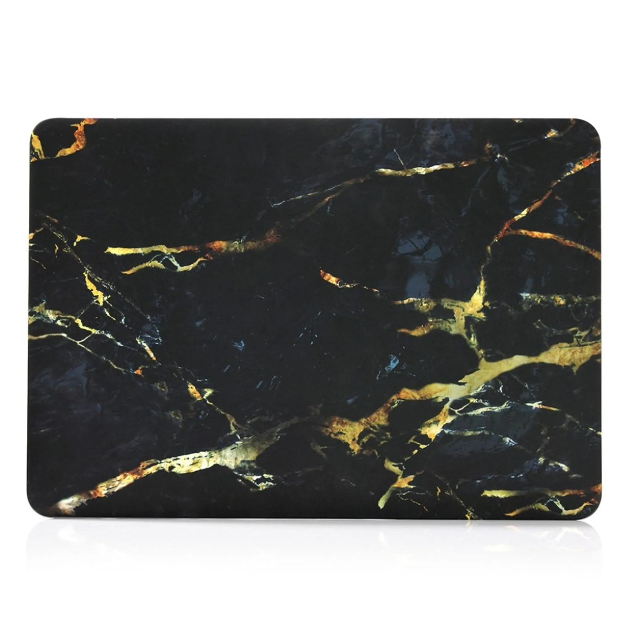 MacBook Pro 13 Touchbar pattern printing protective case - Marble Pattern / Black   Gold