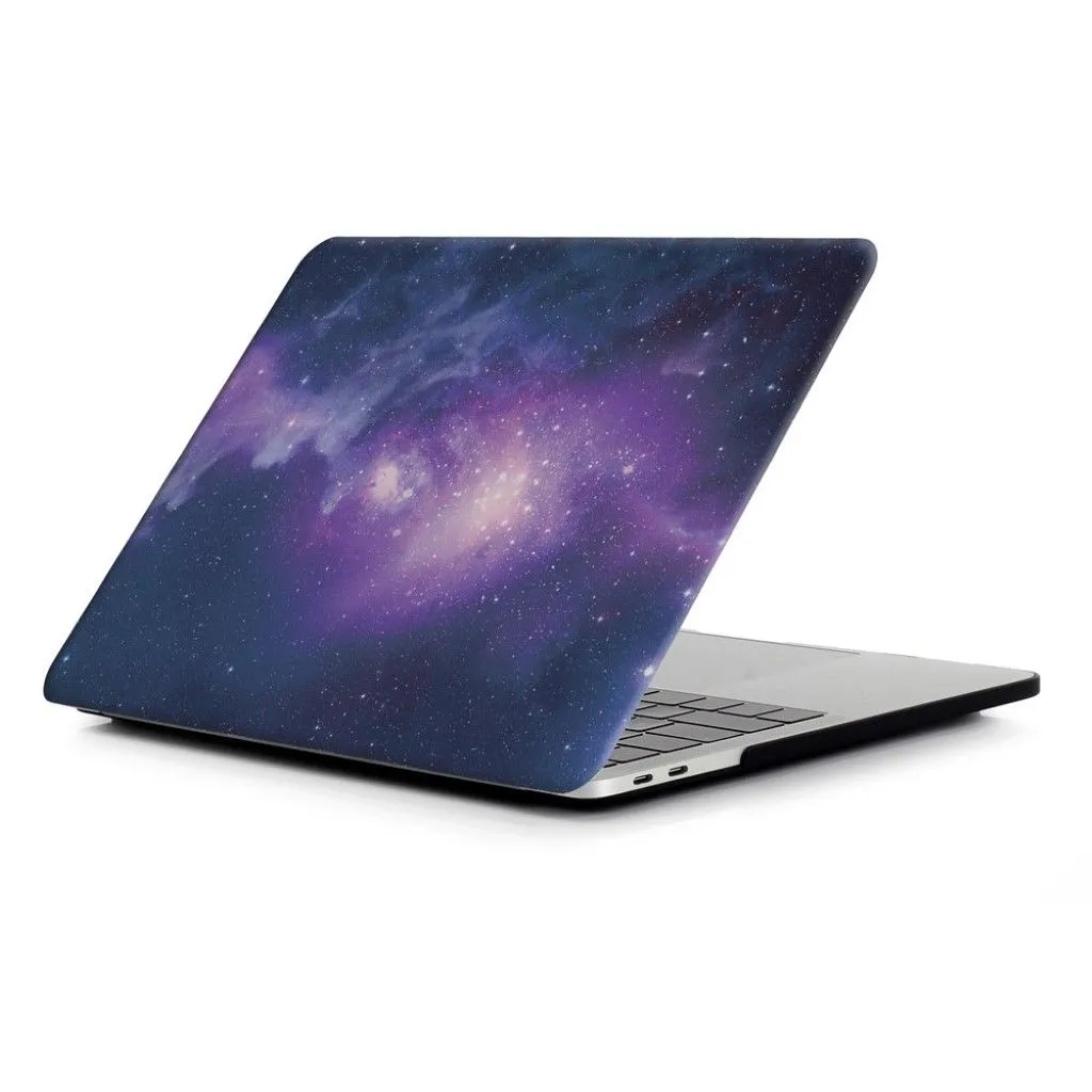 MacBook Pro 13 Touchbar pattern printing protective case - Starry Sky / Purple