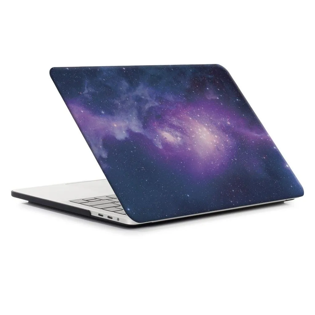 MacBook Pro 13 Touchbar pattern printing protective case - Starry Sky / Purple