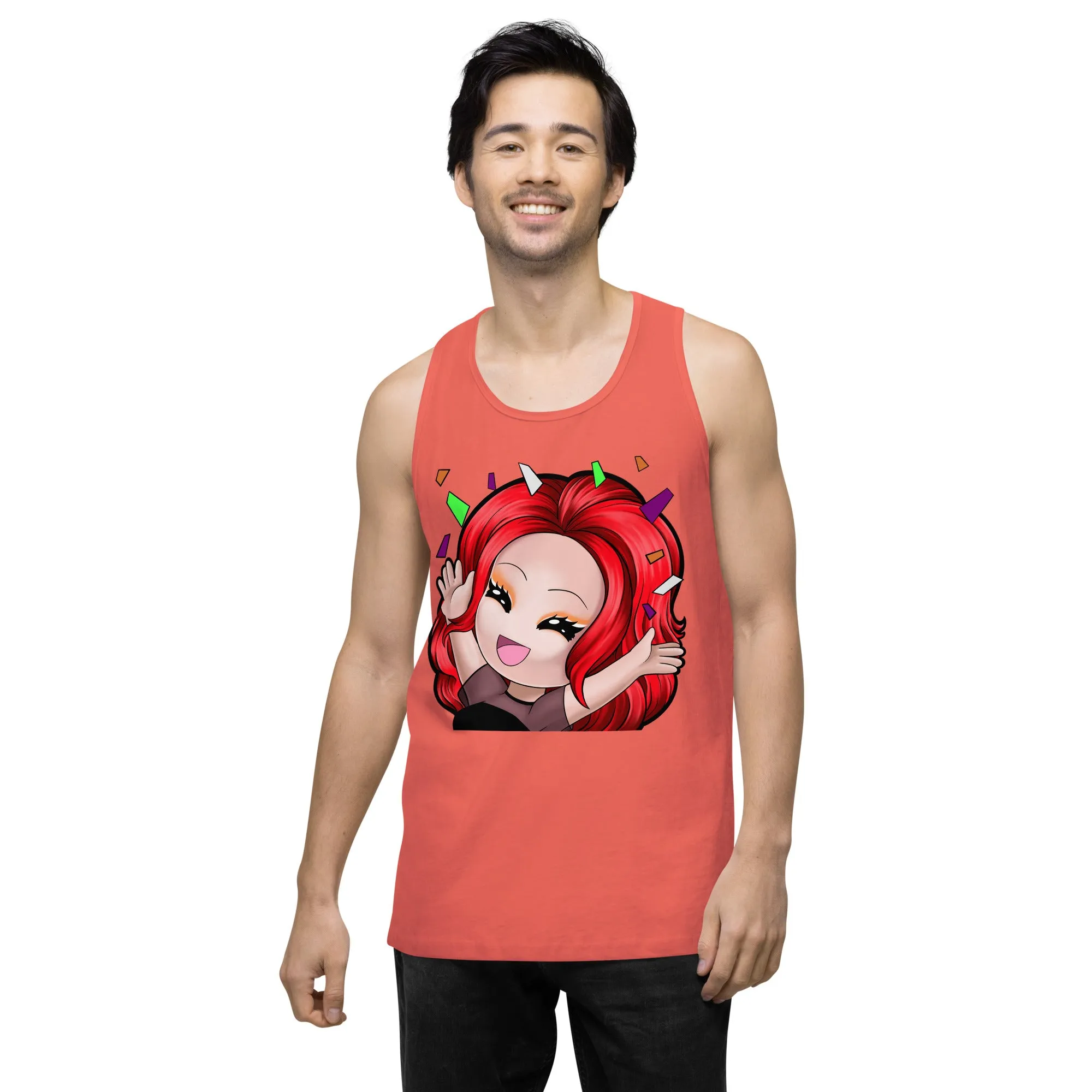 Mizz Ladasha CheerFull Men’s premium tank top
