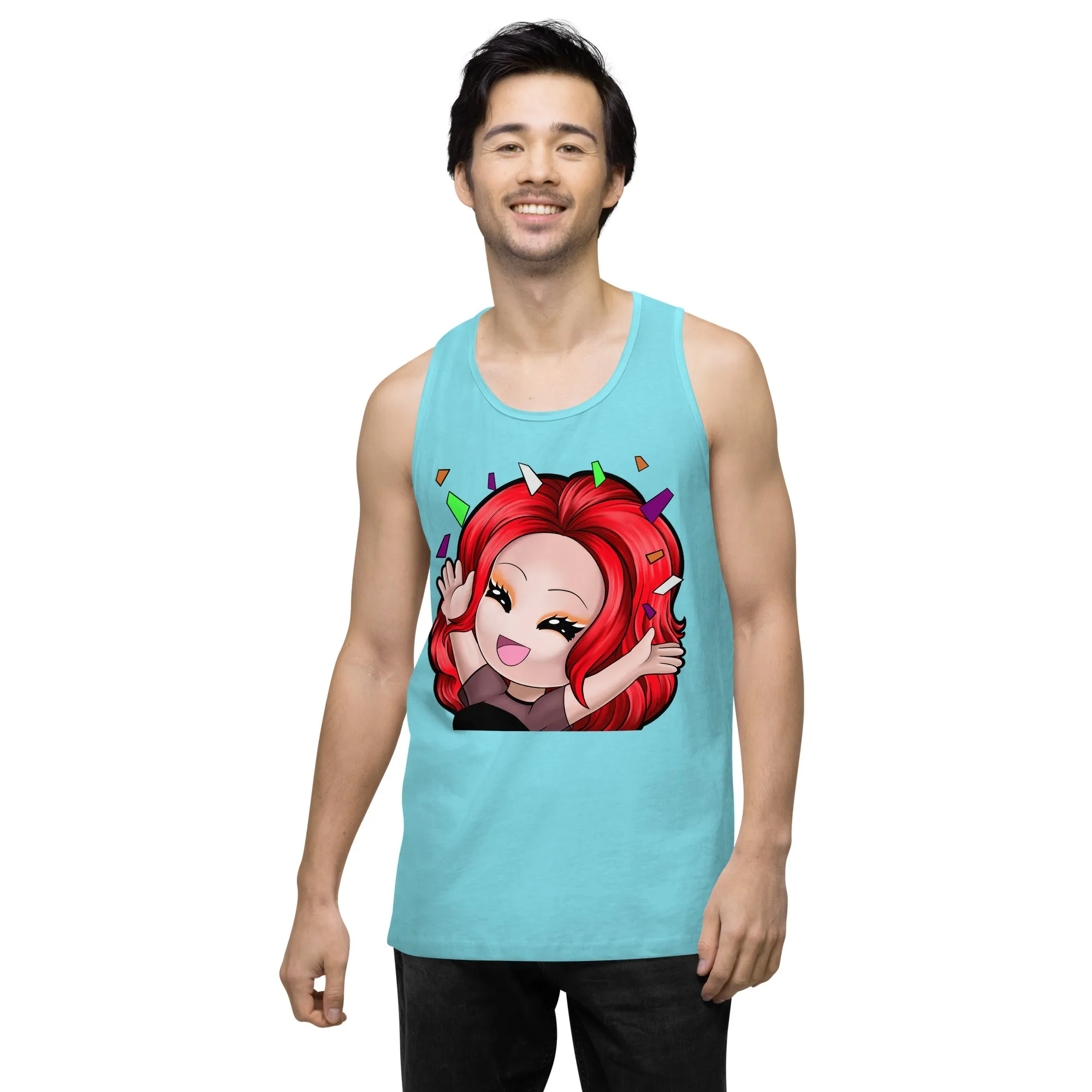 Mizz Ladasha CheerFull Men’s premium tank top
