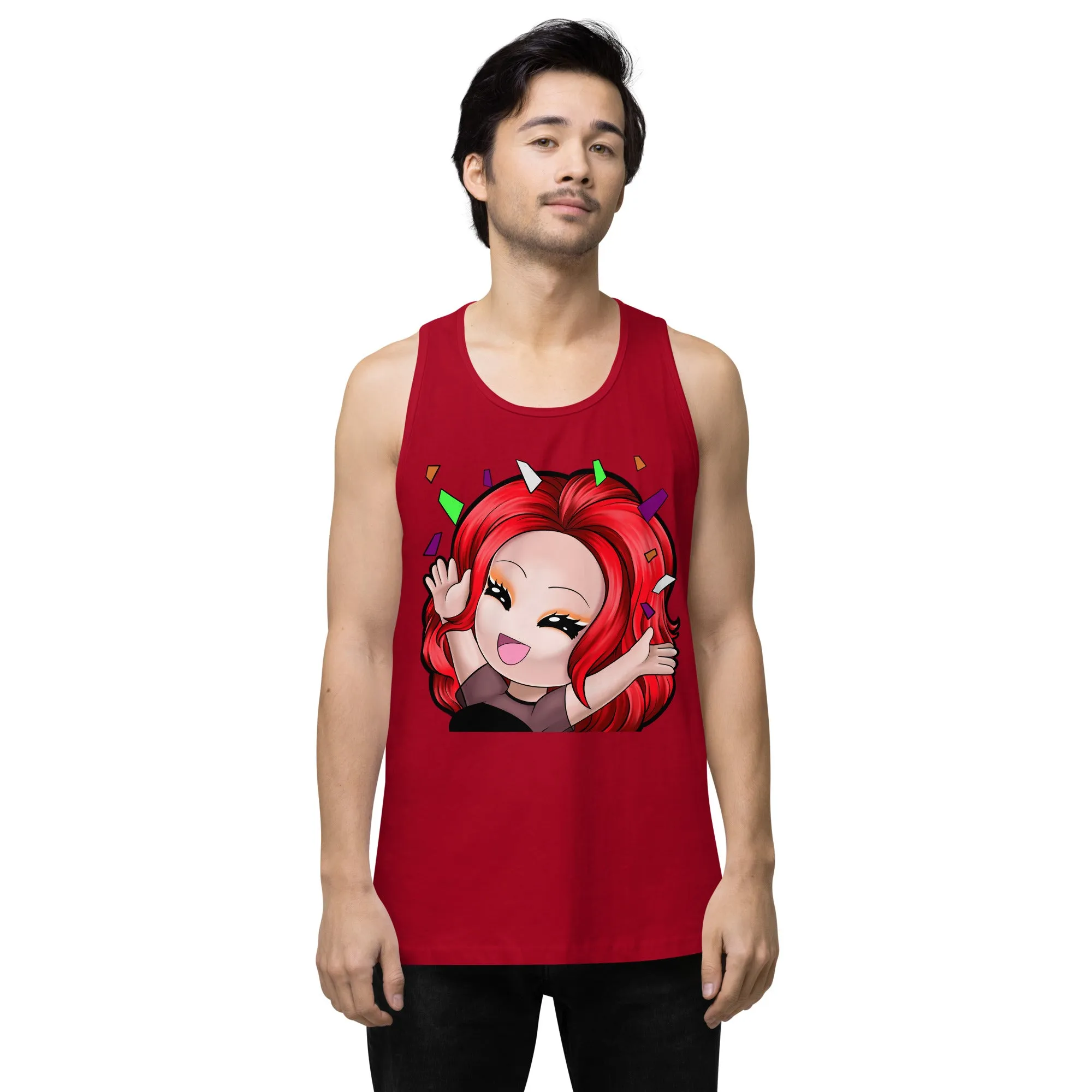 Mizz Ladasha CheerFull Men’s premium tank top