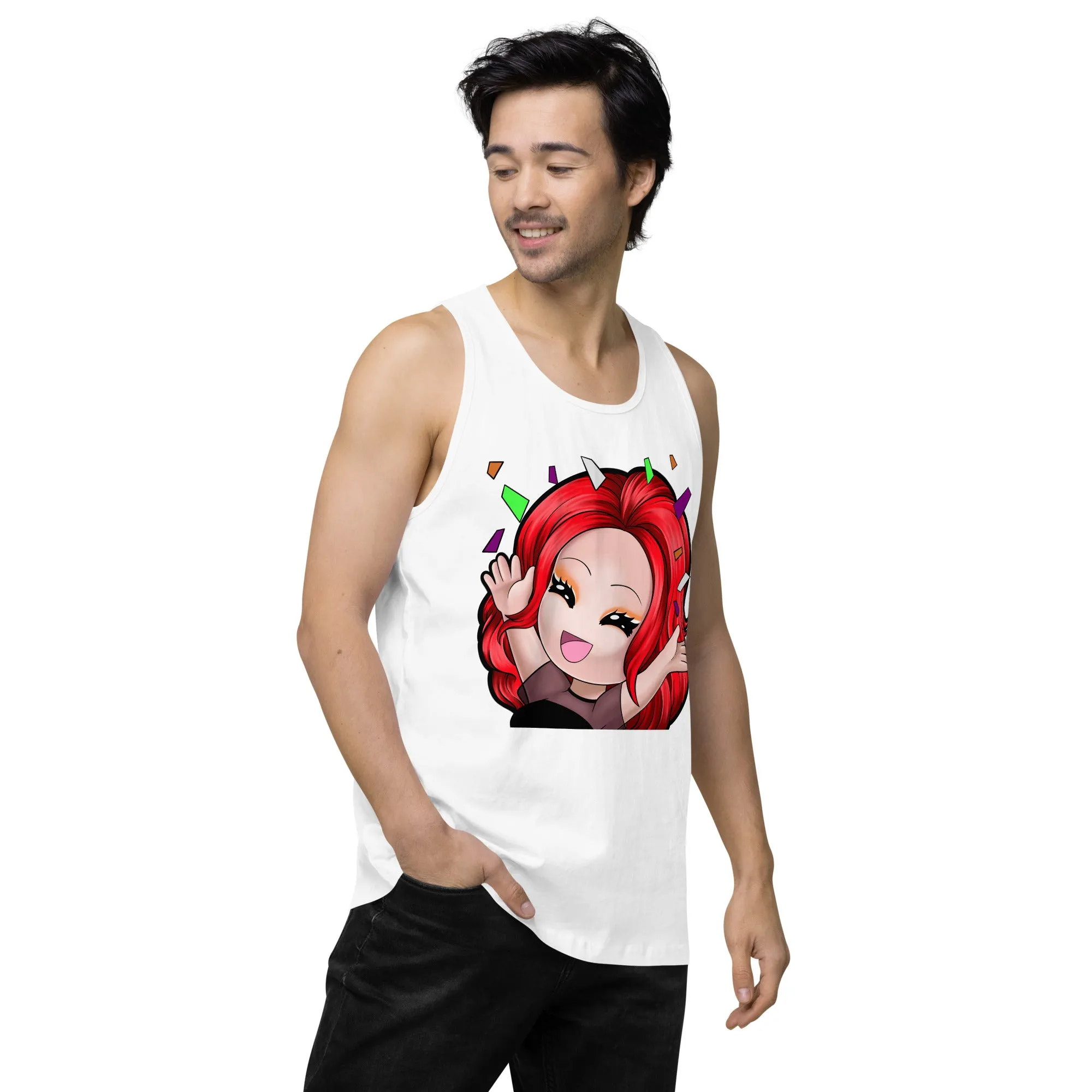 Mizz Ladasha CheerFull Men’s premium tank top